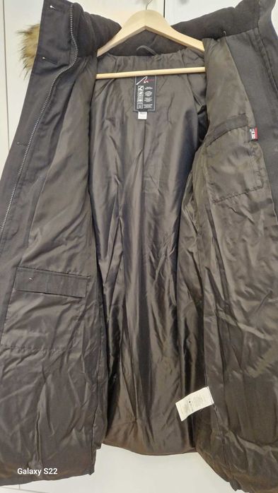 Зимова довга пухова парка Alpinetek (нова, S/M)