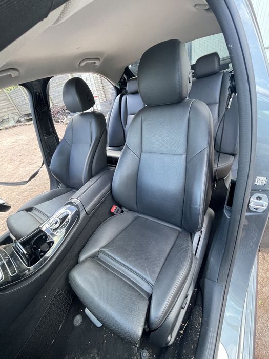 Салон сиденья сідушки кожа сидіння шкіра W213 E-class седан