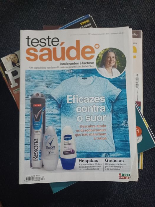 Revistas "Dinheiro e Direitos", "Teste Saúde" e Proteste