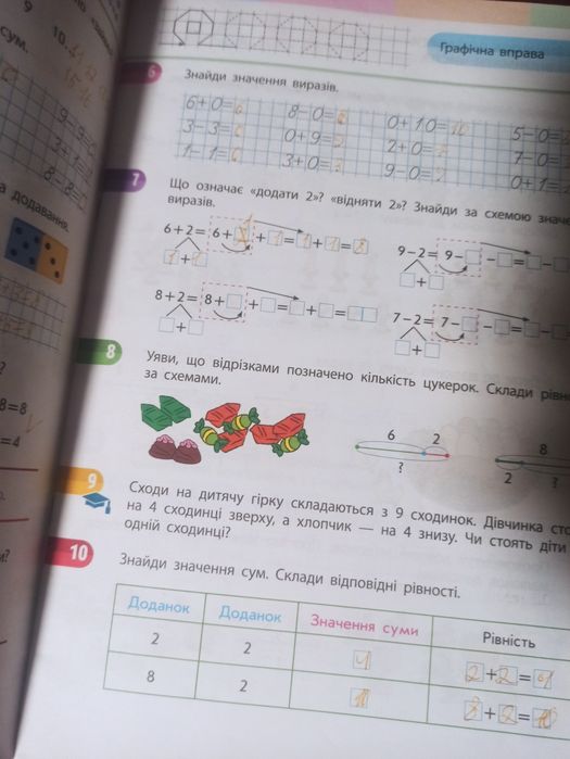 Математика английский 1 и 4 класс ЯДС укр мова нові та б.в