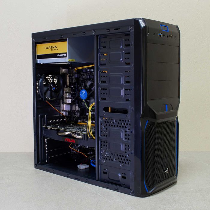 Ігровий ПК Aerocool (RX 570 4GB / Core i5 6400 / DDR4 16GB / SSD 120GB)