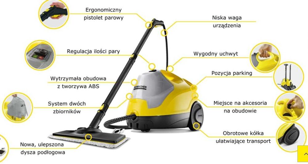 Wynajem  Parownica SC 5 Karcher Myjki parowe  PROFI MAX Wypożycz