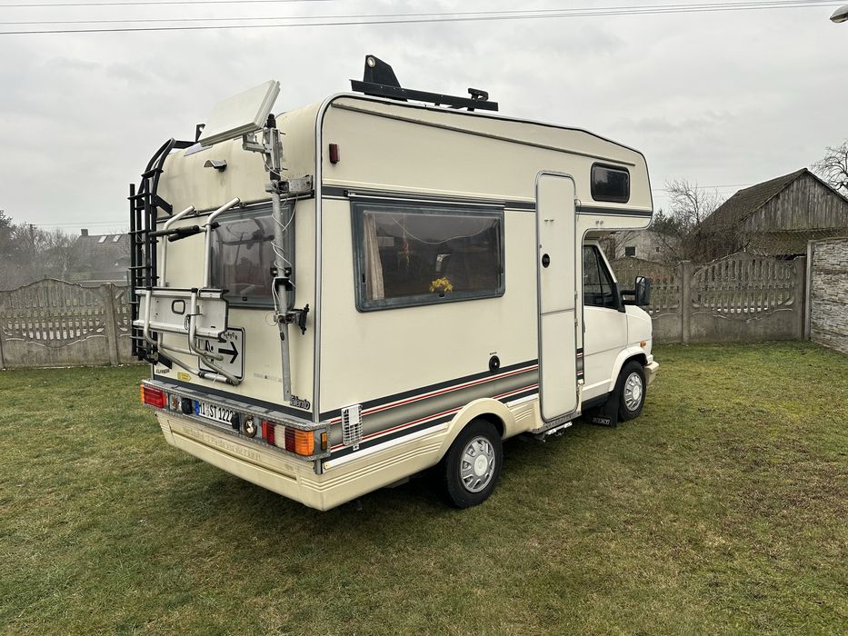 kamper camper Fiat Ducato 1.9 D Burstner 1992 rok