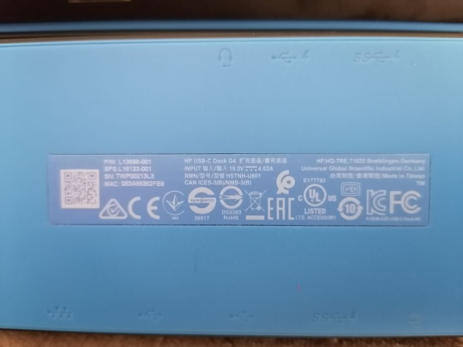 Док станція HP Elite USB-C G4