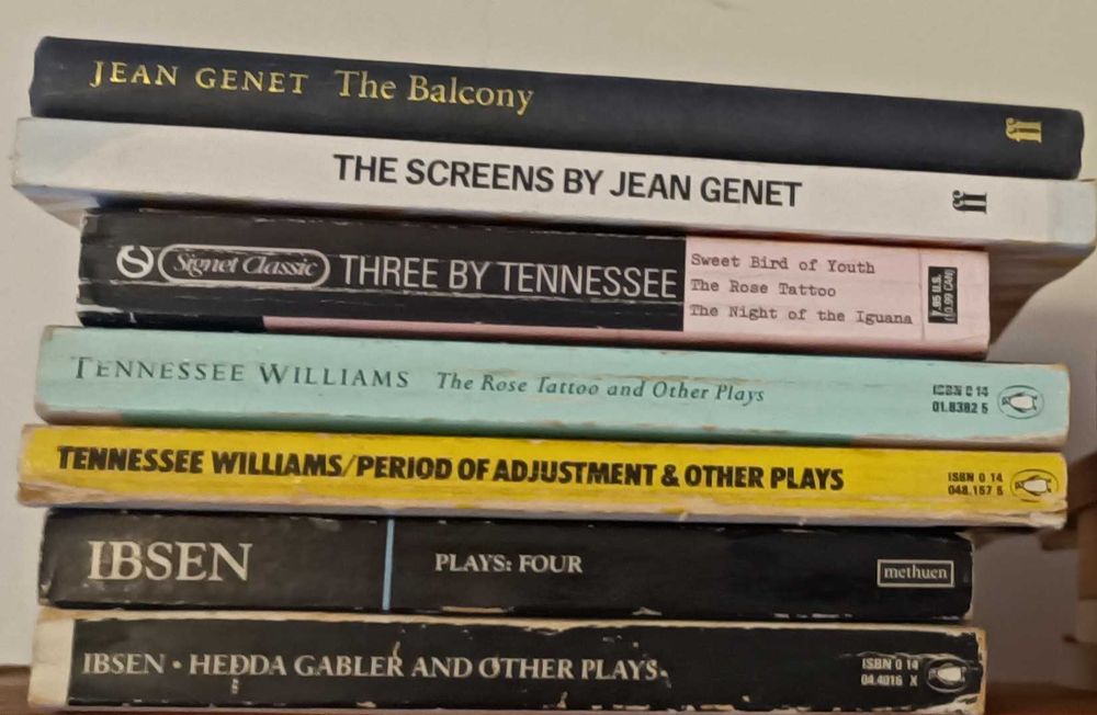 Livros em inglês teatro e outros temas