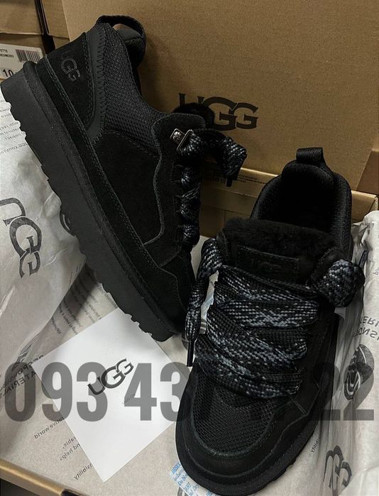 Уггі Жіночі Угги Ugg Кросівки LOWMEL Black  Ugg Уггі Угги  Кросівки