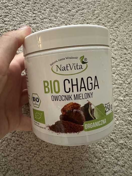 Bio Chaga do kawy owocnik mielony 250g