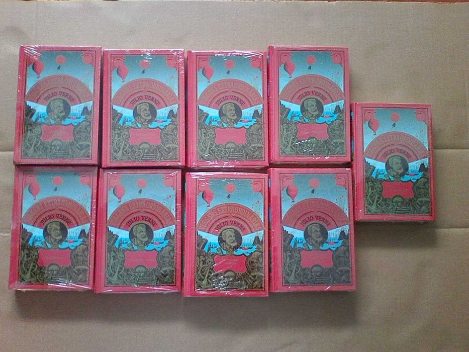 Viagens extraordinárias Julio Verne - Ediclube - Conjunto