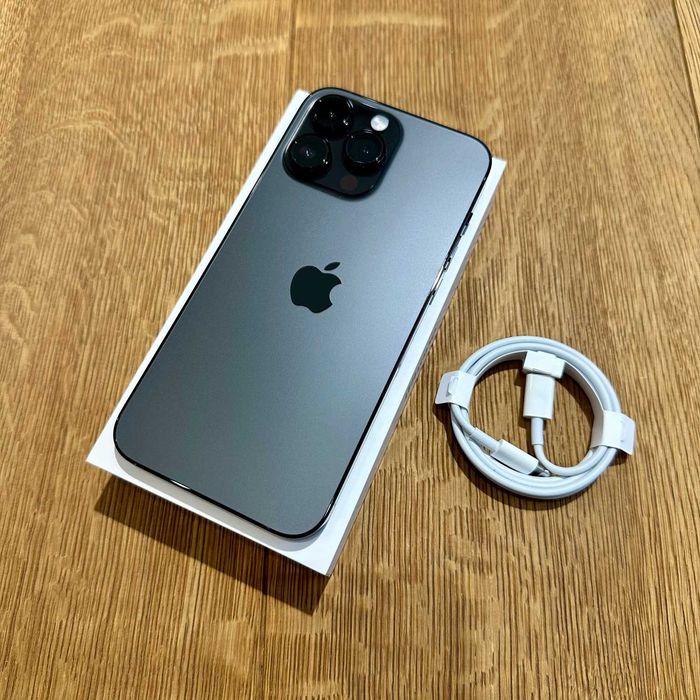  Apple iPhone 14 Pro Max 128GB Space Black Czarny Idealny Bat 100% Gwarancja