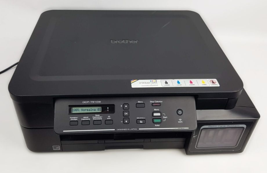 Drukarka Brother DCP-T510W z wifi skaner ksero