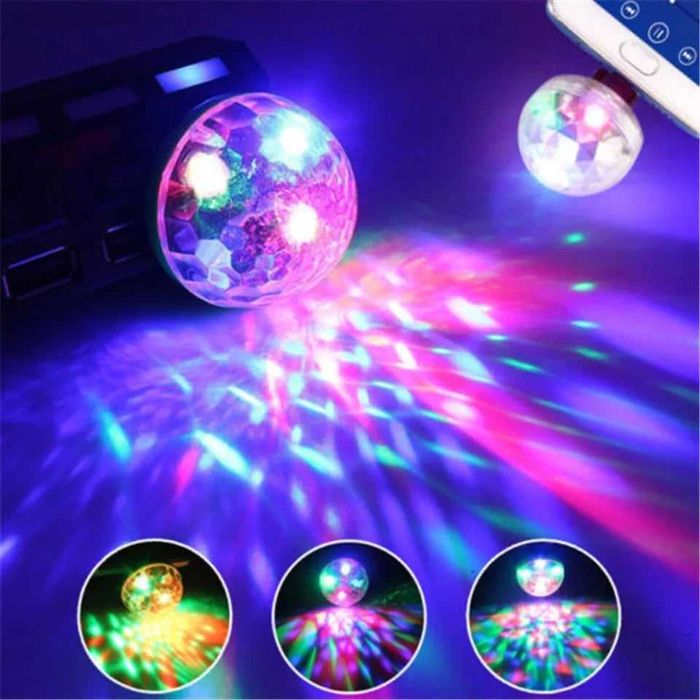 Magiczna Kula Mini led rgb
