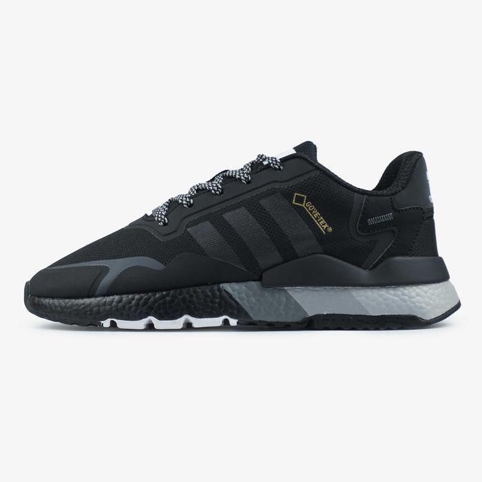 Кросівки Adidas Nite Jogger GORE-TEX Black/White premium