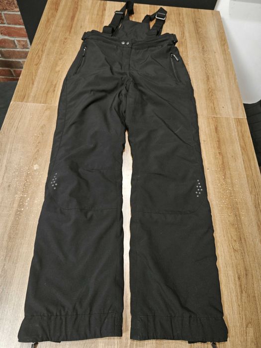 Czarne spodnie narciarskie WALKHARD rozmiar L