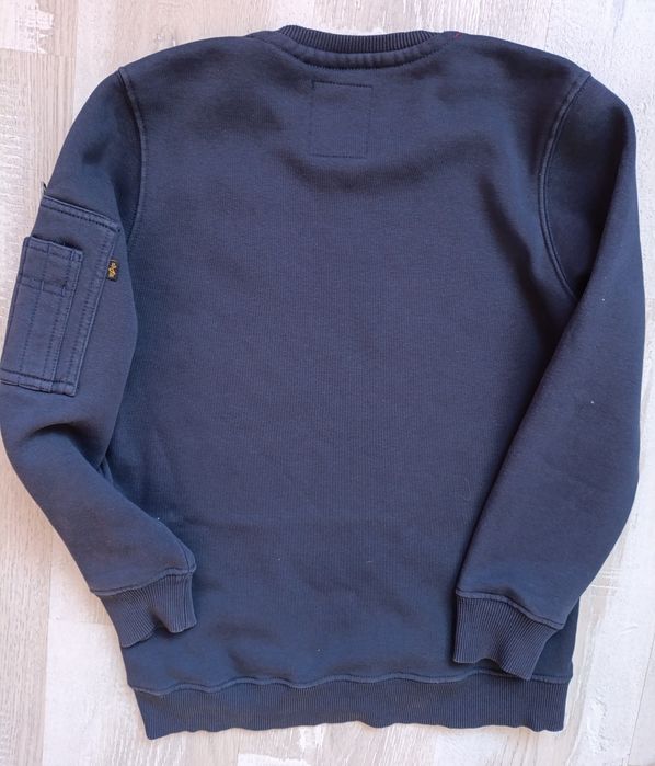 Свитшот Alpha Industries NASA 146/152 рост  (12-15лет)