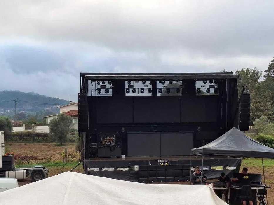 Camião Palco - Palco Móvel 12x6,5m