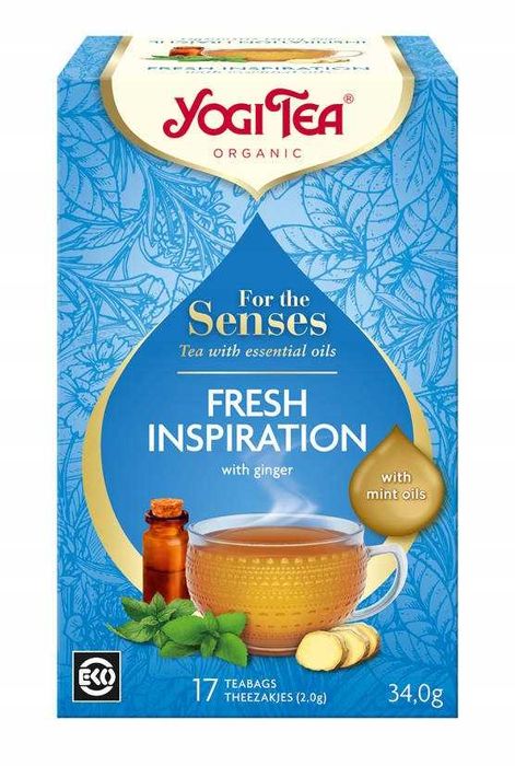 YOGI TEA For The Senses Fresh Inspiration Herbata świeża inspiracja