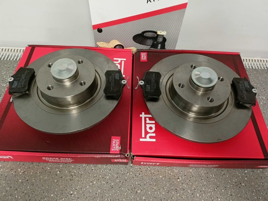 Renault Scenic 2 03- Tarcze hamulcowe tył+klocki kpl.> PROMOCJA !!!