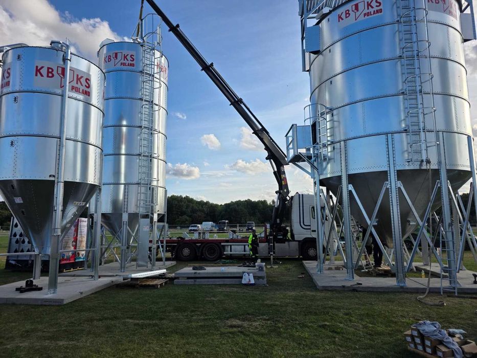 Silos zbożowy lejowy o ładowności 10 ton *PRODUCENT*