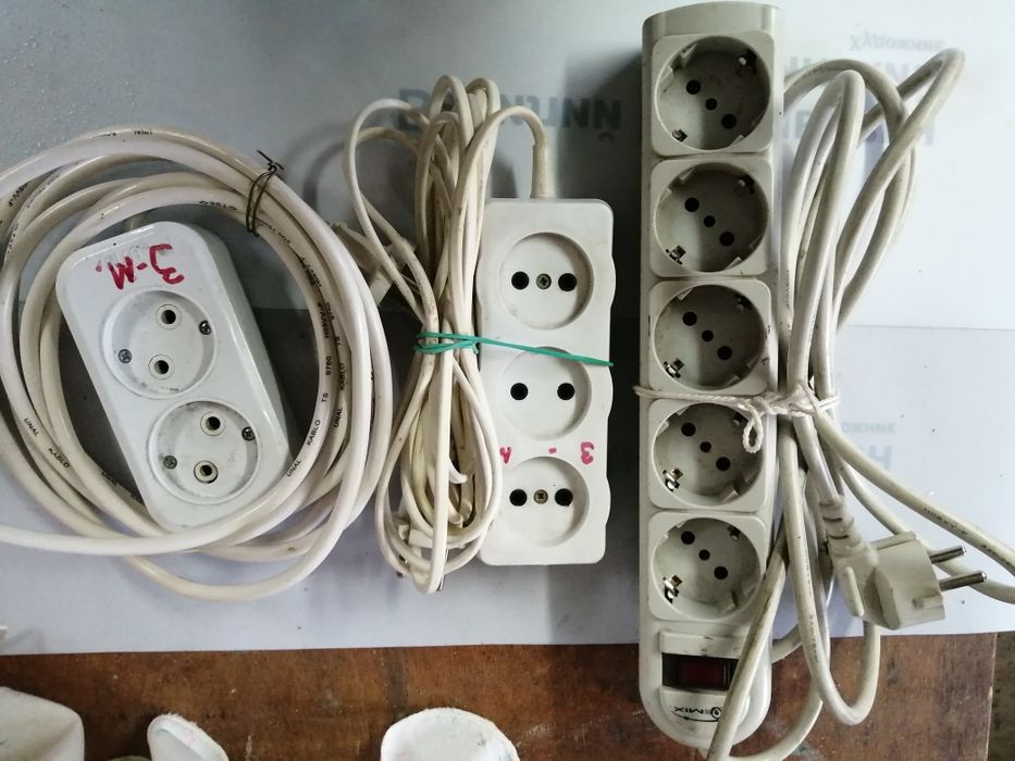 Удленители єлектро питания.