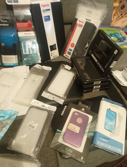 Лот электроники (шнуры, чехлы, наушники, ресиверы и т д)  85 шт