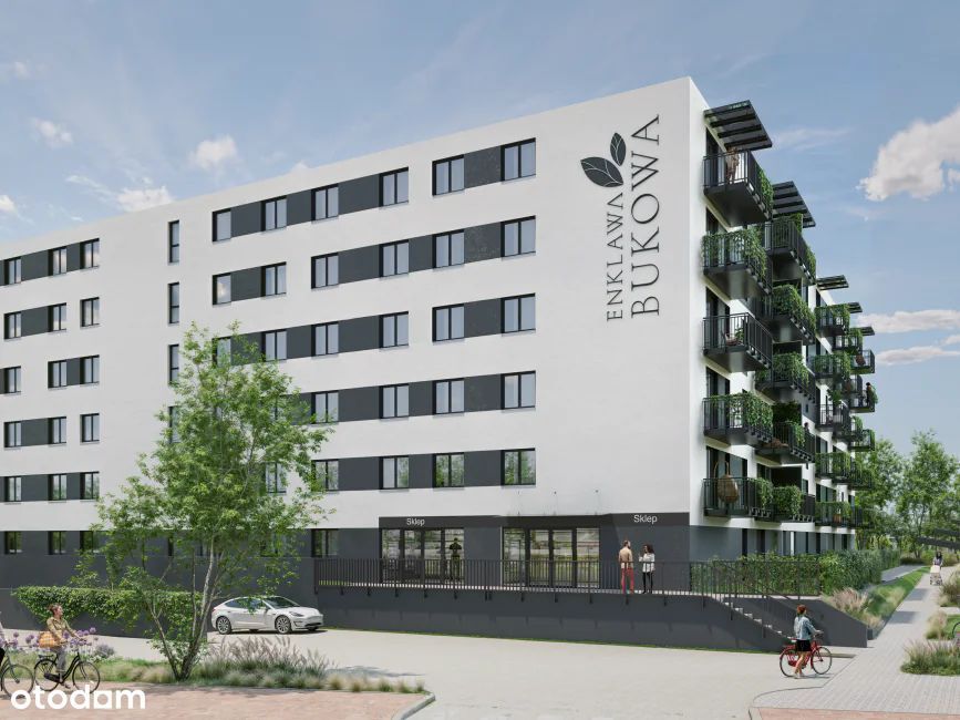 4-pokojowe mieszkanie 81m2 + balkon
