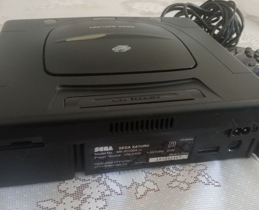 Consola sega saturn pra coleção