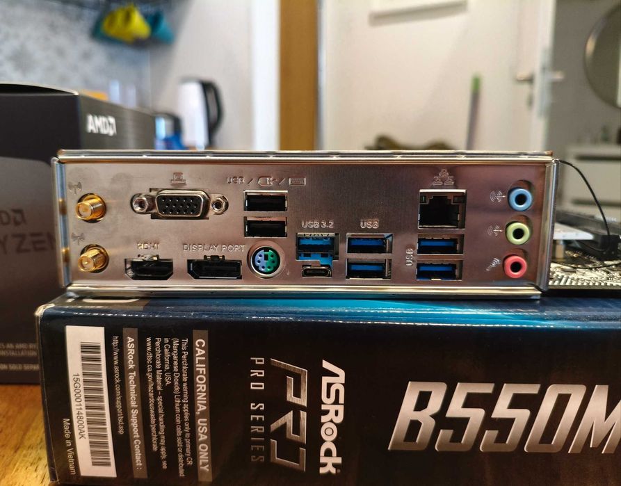 Procesor AMD Ryzen 5900x zestaw płyta główna wifi ram 32GB