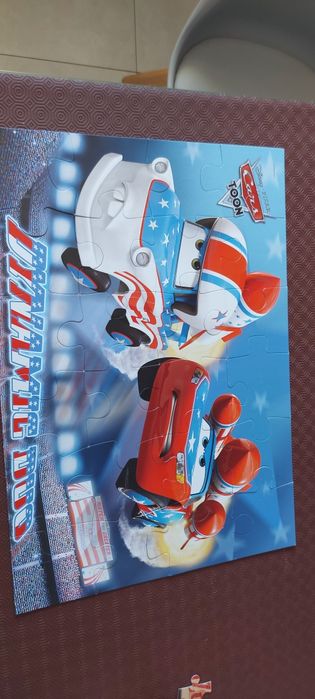 Puzzle Cars 24 peças grandes