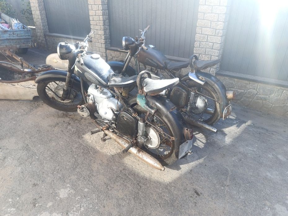 Mz ifa bk 350 з коляскою