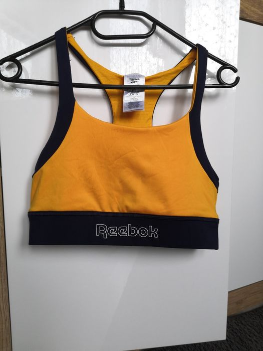 Reebok elastyczny top biustonosz stanik sportowy.
