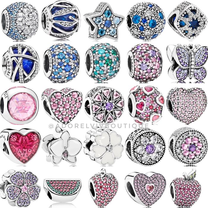 Шарми Pandora Пандора шармы шармики намистини шарм срібні