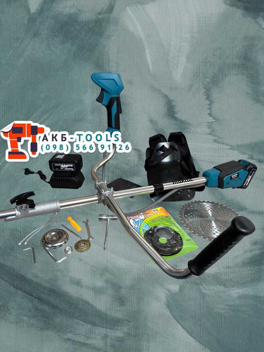 Електро косилка Makita DUR502BL Аккумуляторный тример для косіня трави