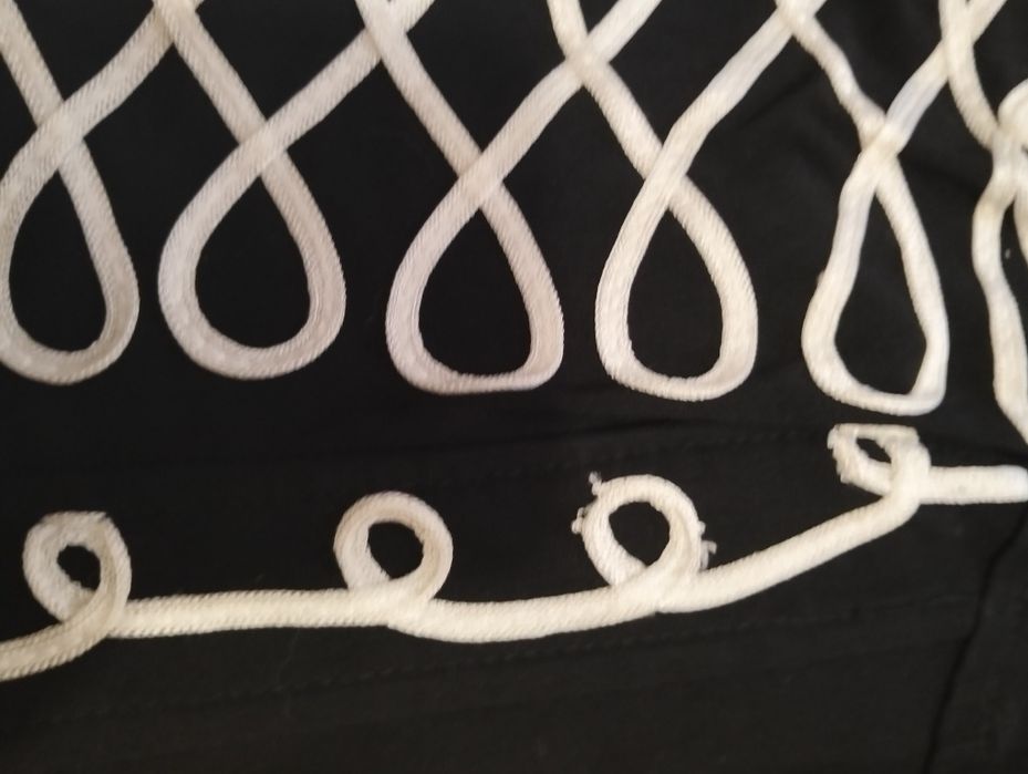 Vestido cai cai preto