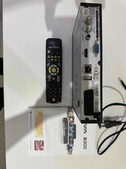 Dekoder Satelitarny Ferguson Ariva S300 HD + pilot