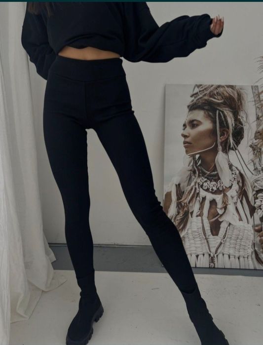 Legginsy Lenoshka xs/s czarne