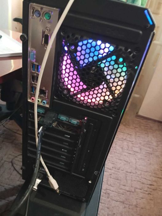 Игровой ПК Ryzen 5 5500, RX 570 8gb, 16gb ddr4