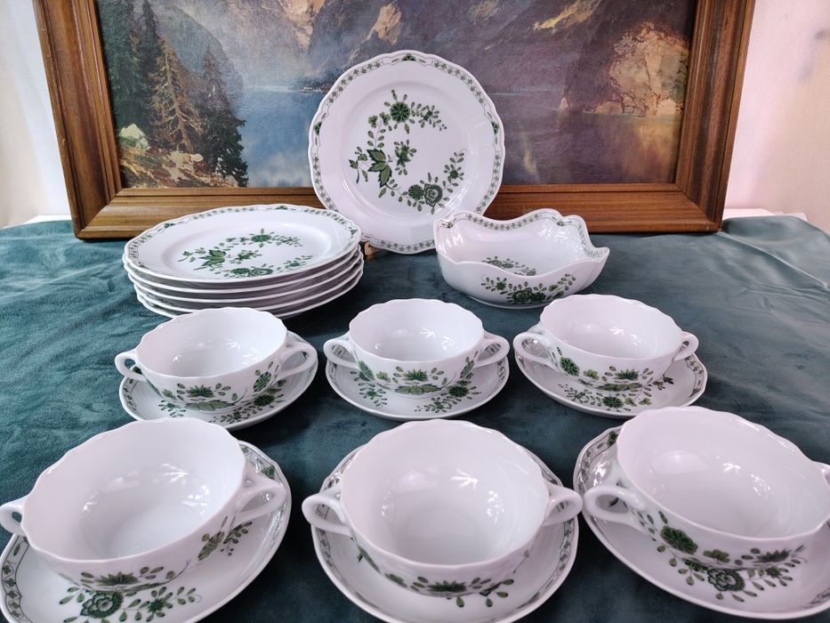 Zestaw obiadowy. Hutschenreuther Schlossgarten.