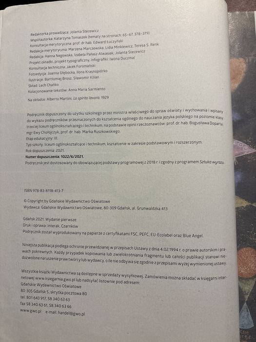 Sztuka wyrazu 3 część 2