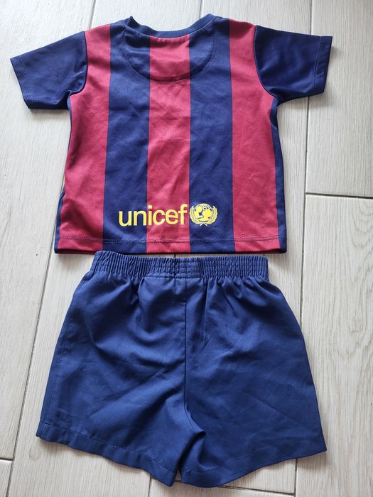 Strój Barcelona Nike 70-75cm dziecięcy Barca dla niemowlaka