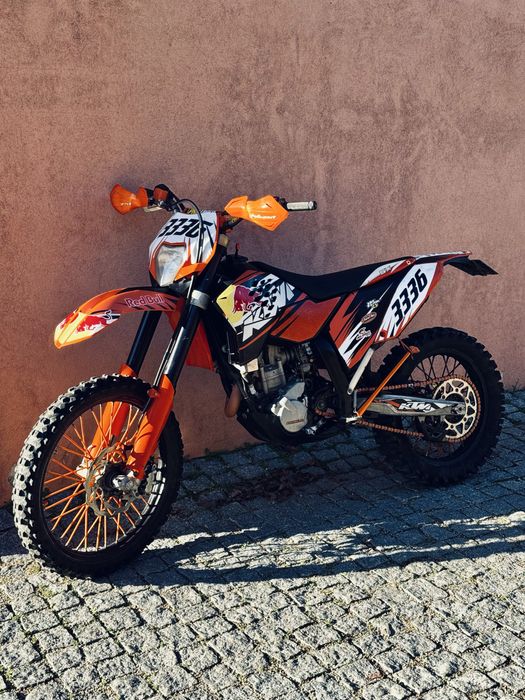 KTM 250 EXC-F 2008 - Matriculada - Muito estimada-extras -Equipamento