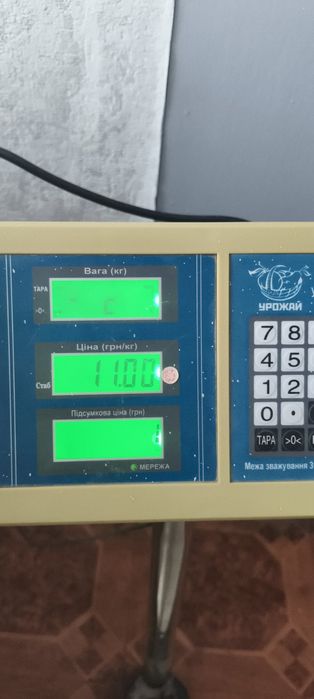 Ваги підлогові Урожай 300 кг.