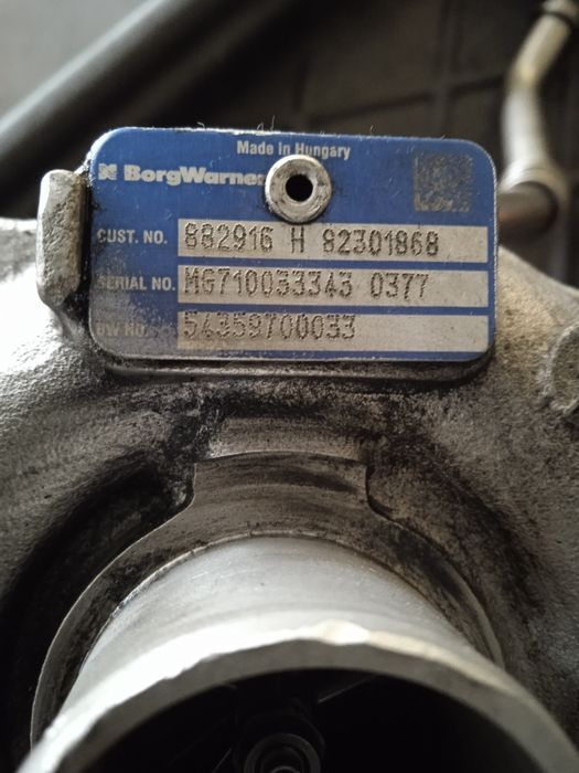 Turbo Renault Kangoo 1.5 DCI