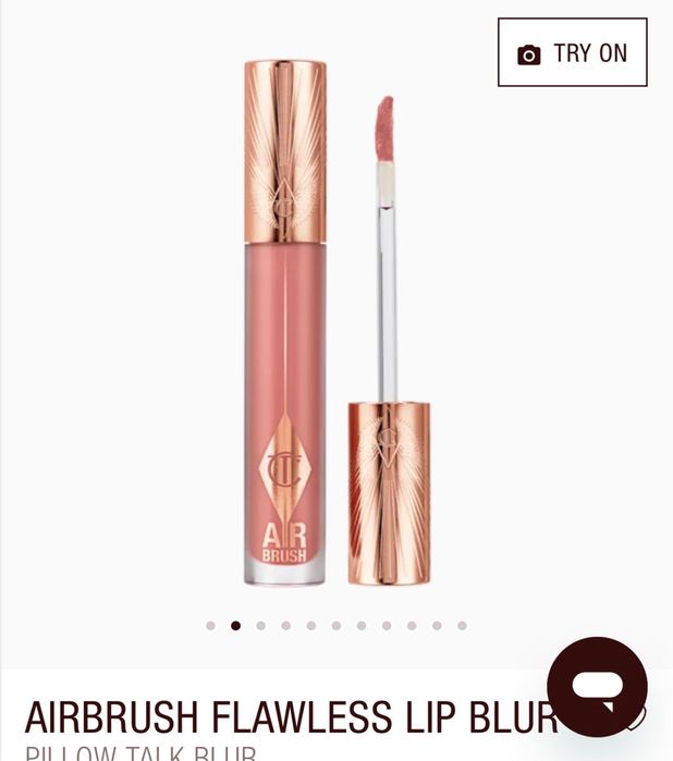 Помада pillow talk blur Charlotte Tilbury