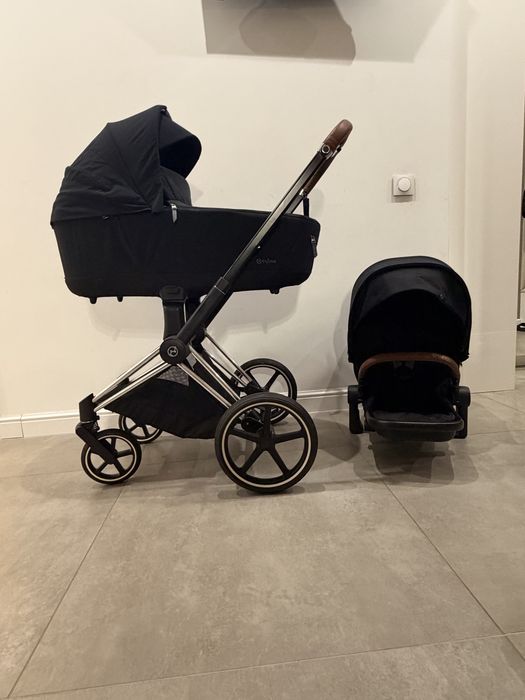 Cybex Priam 4.0 2w1 Black / Chrome brown