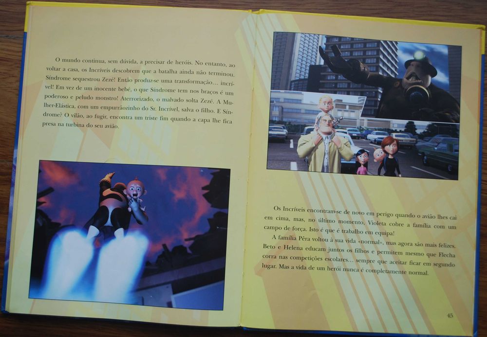 The Incredibles - Os Super Heróis (O Livro do Filme) - 1º Edição 2004