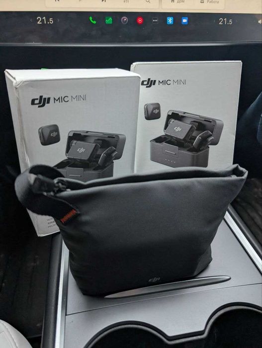 Мікрофонна радіосистема DJI Mic Mini 2TX + 1RX + Charging Case