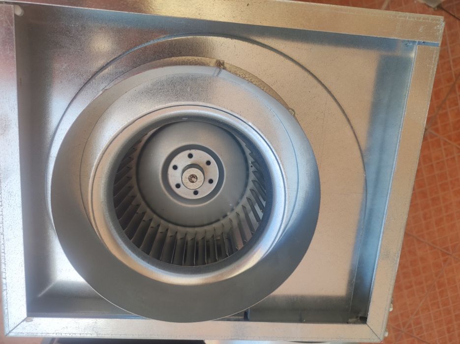 Extrator Ventilador para recuperação de calor