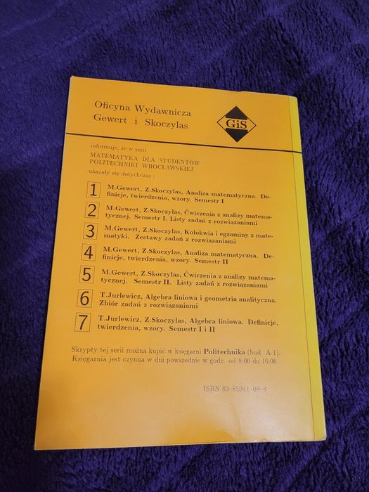 Algebra liniowa Jurlewicz