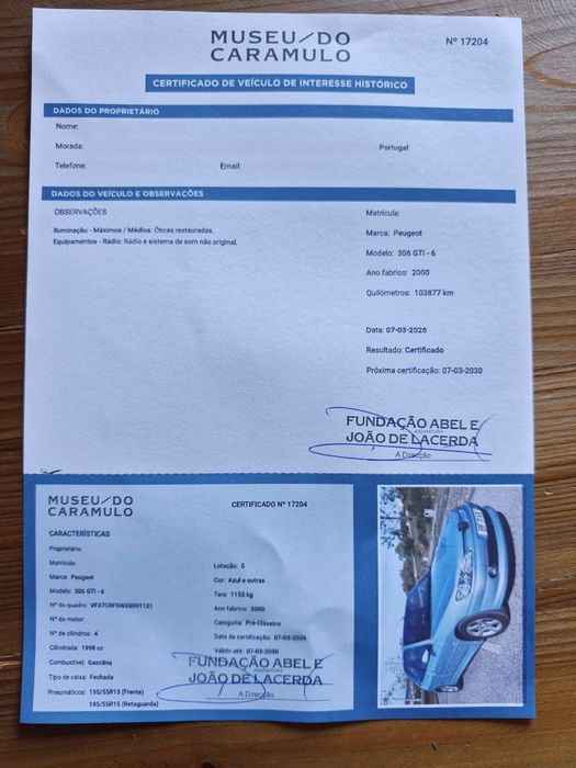 Peugeot 306 GTI 6 - Original