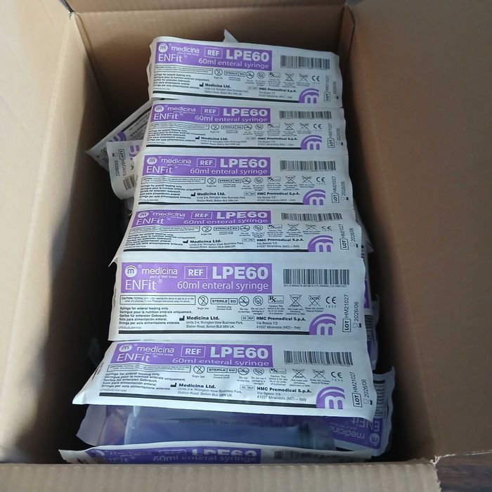 Strzykawka 60 ml.